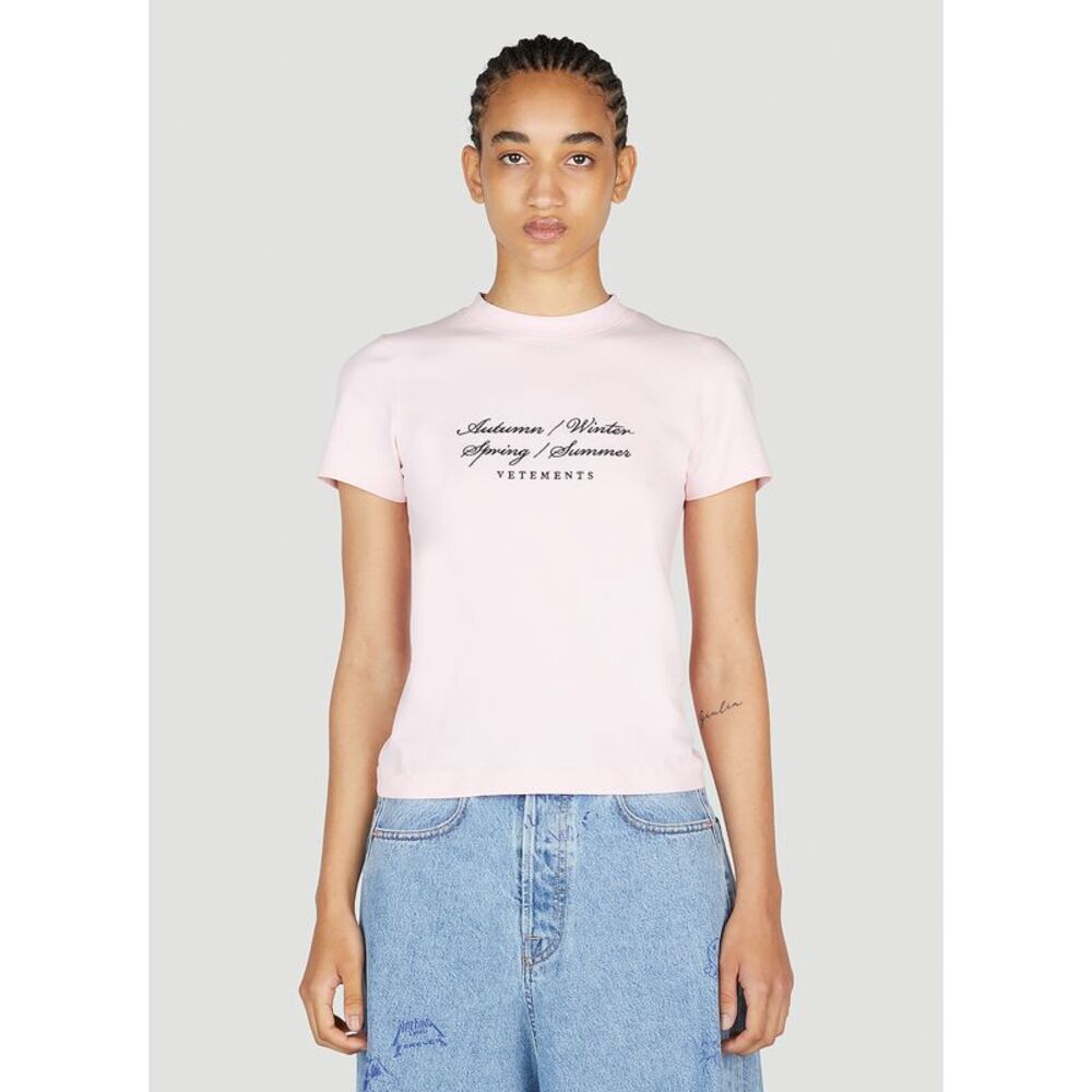 Vetements Women Four Seasons T-Shirt